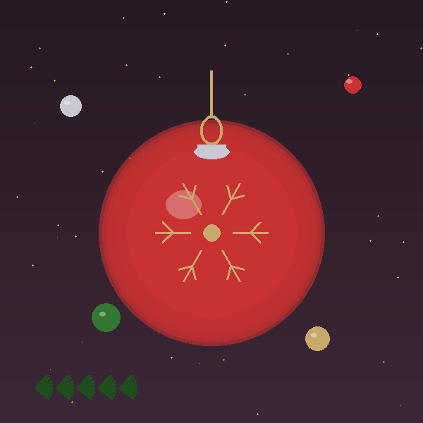 Noel Ağacı Süsü Seti - 6'lı